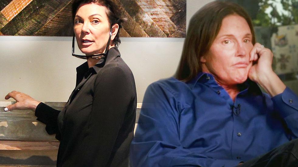 Kris Jenner Makes An Early Exit From Bruce Jenner’s ABC Viewing Party