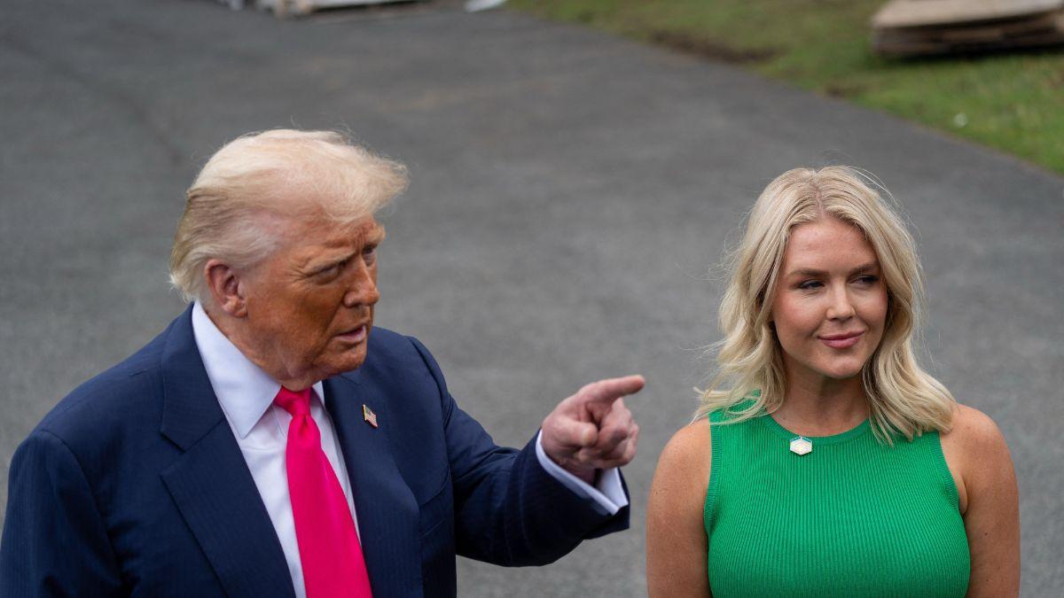 Karoline Leavitt,Donald Trump
