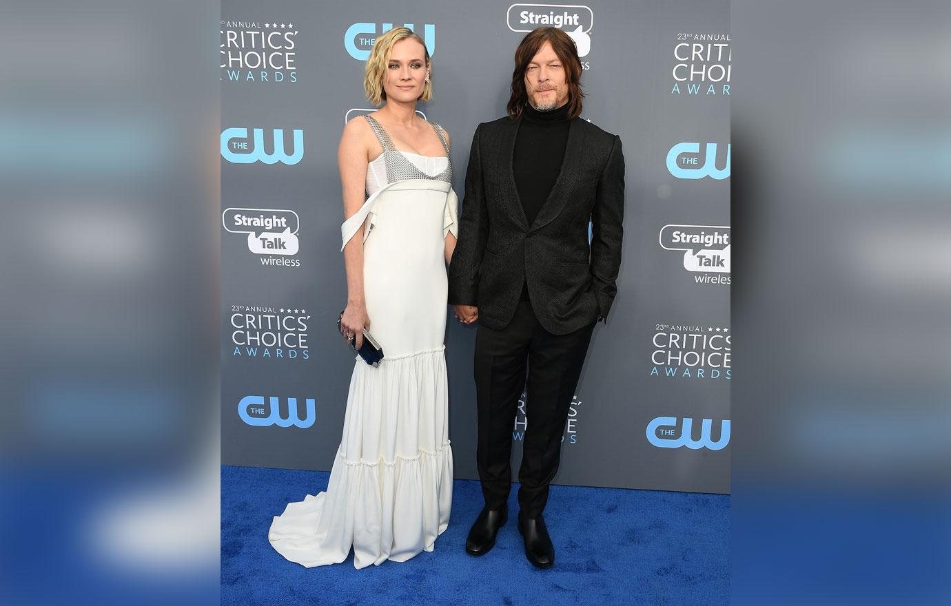 Diane Kruger Norman Reedus Couple Debut