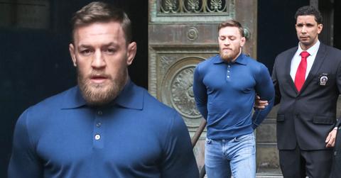 //Conor McGregor Leaves Precinct Attack pp