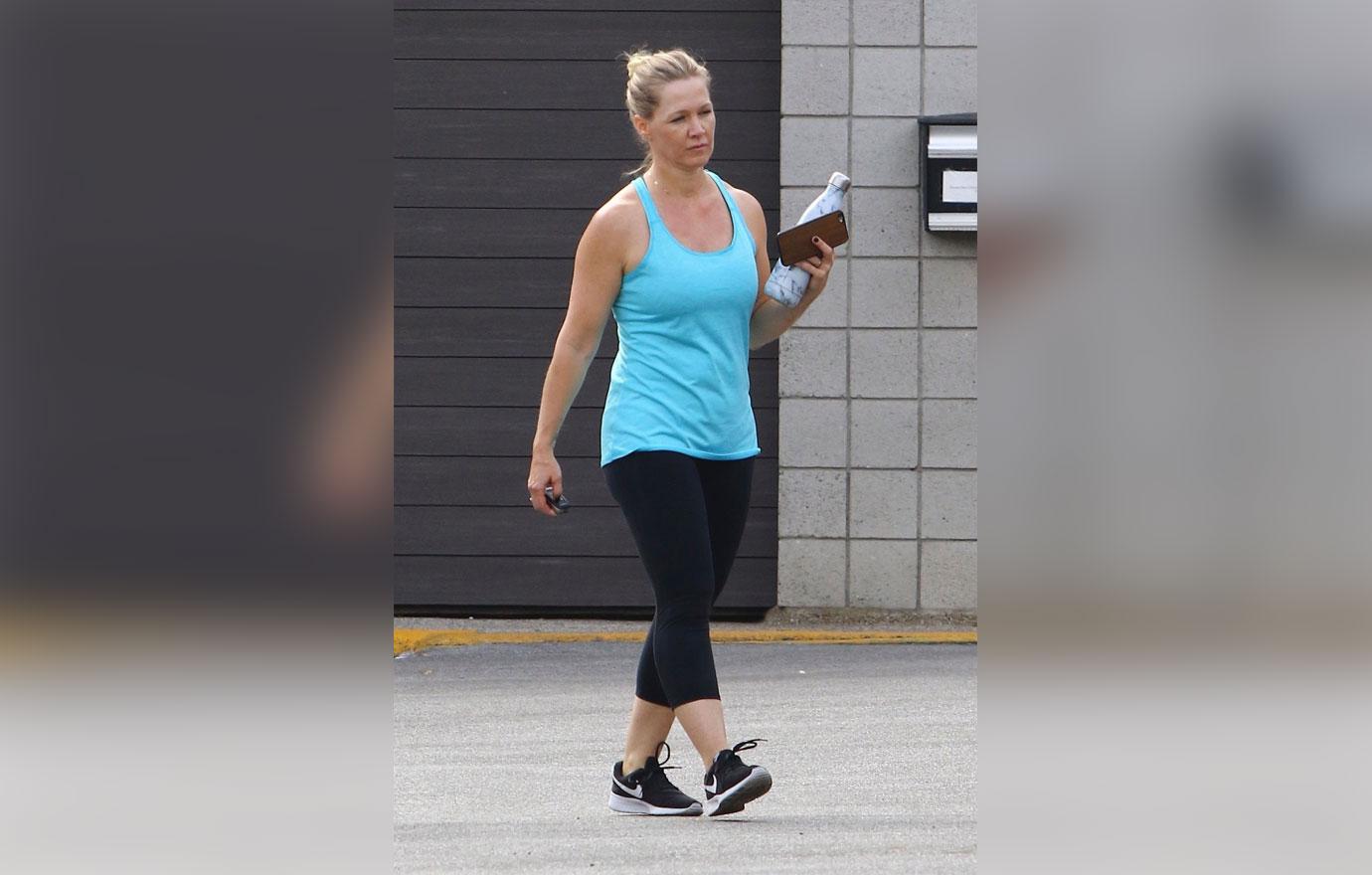 Jennie Garth workout regimen post breakup body