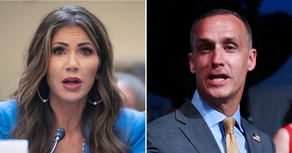 Alleged Adulterers Kristi Noem and Corey Lewandowski Seen Picking Out ...