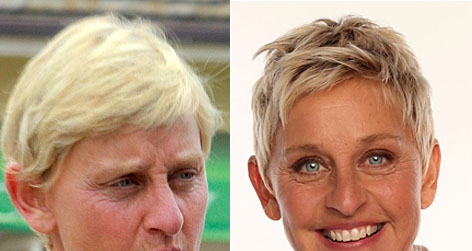 //ellen degeneres square kmpress getty