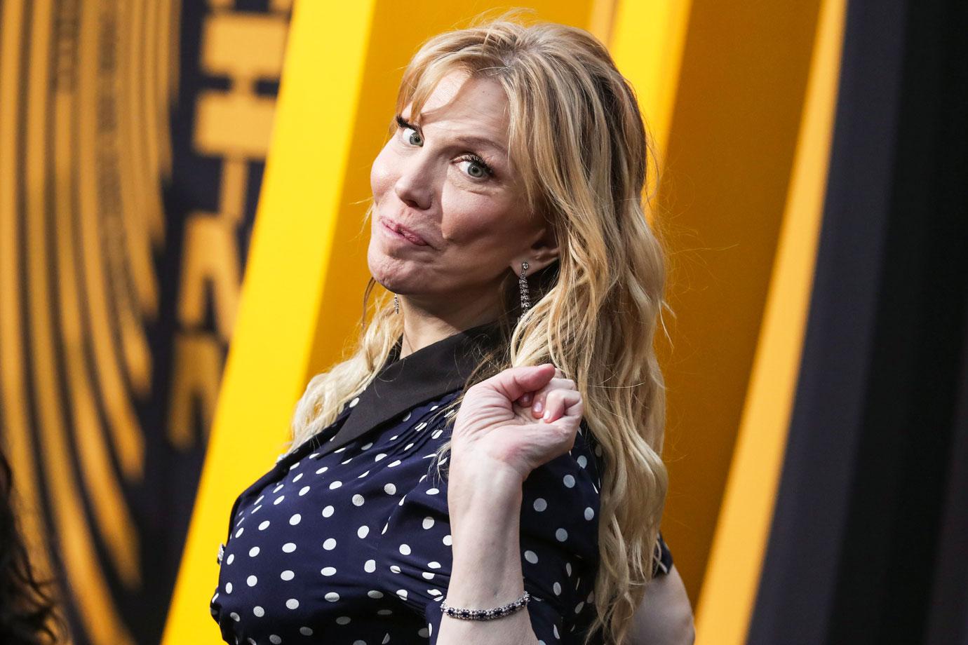 courtney love owes dollar million tax liens overspending battling addiction