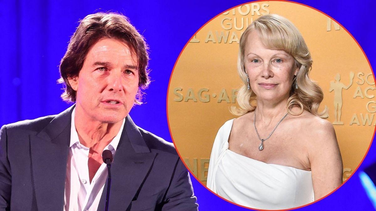 pamela anderson tom cruise have hots for each other