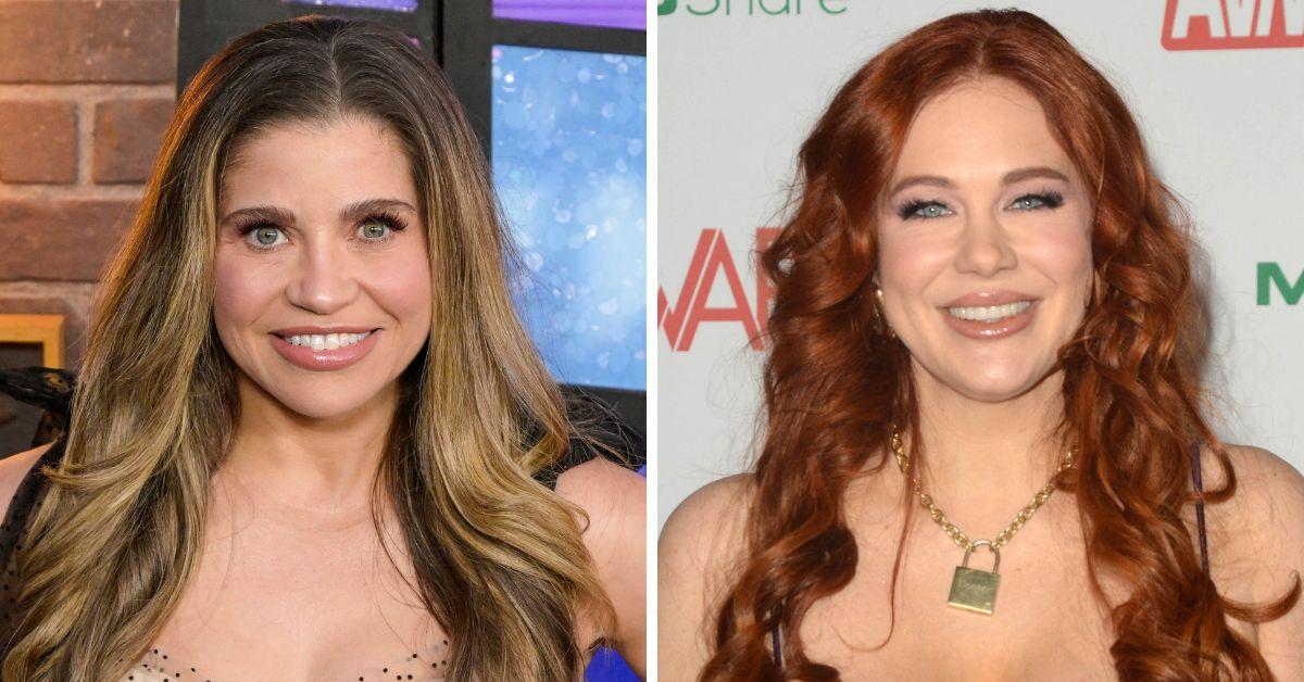 Split photo of Danielle Fishel, Maitland Ward