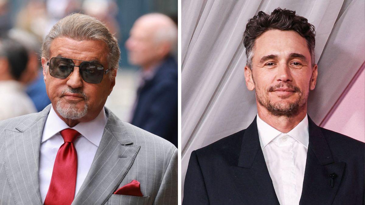 Sylvester Stallone faces criticism for casting James Franco in the new 'Rambo' film.