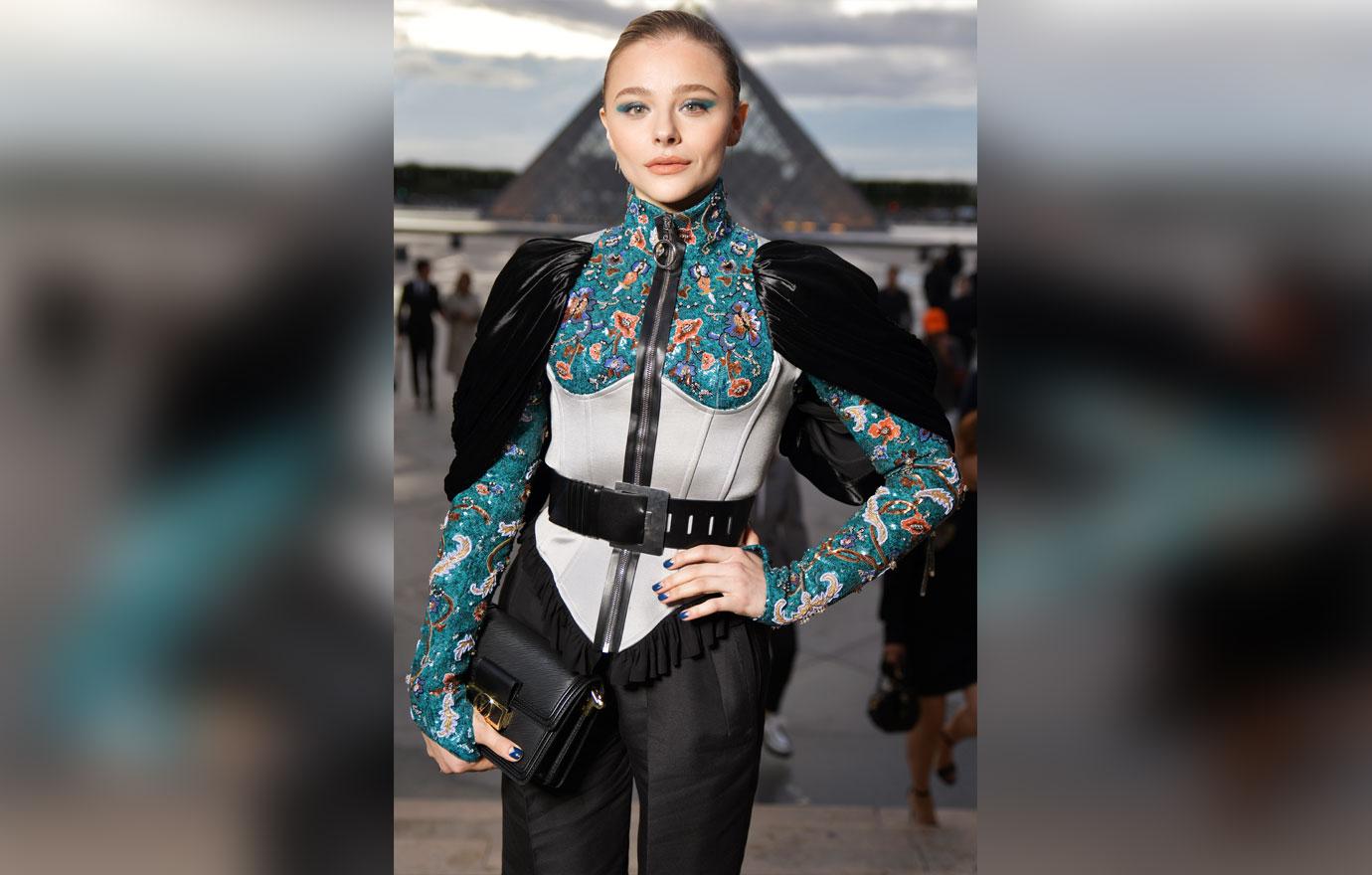 Chloe Grace Moretz turns heads at Louis Vuitton Paris Fashion Week