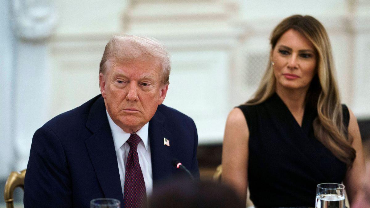 Photo of Donald and Melania Trump