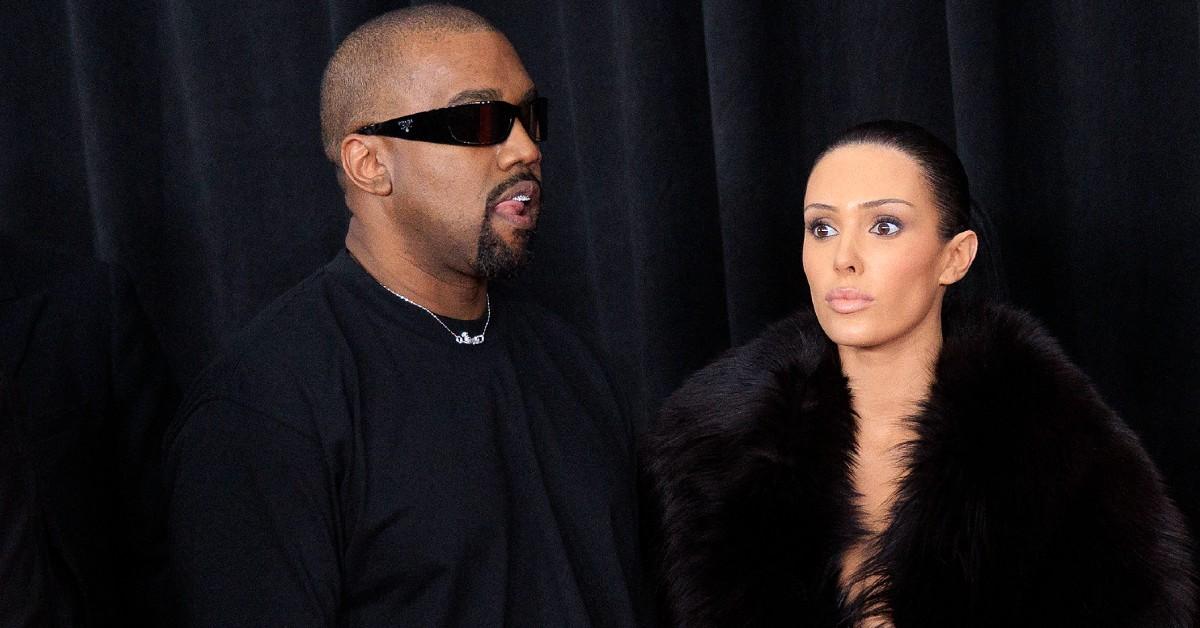 kanye west slammed yeezy ad grammys red carpet bianca censori