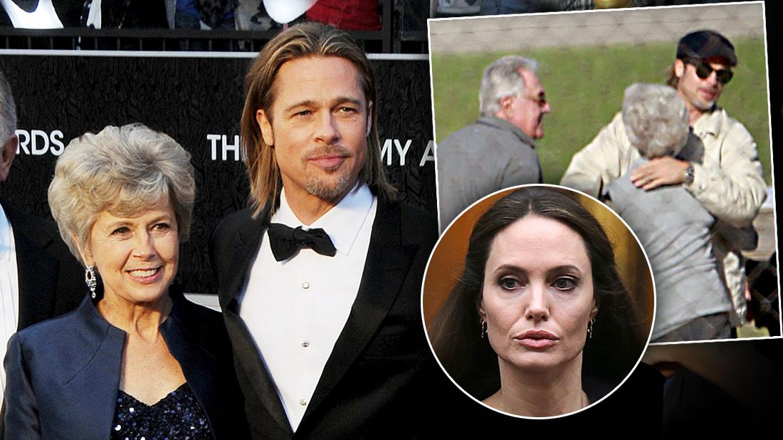 Brad Pitt S Mom At War With Angelina Jolie Over Trash Talk