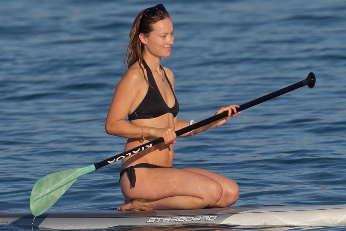 Olivia Wilde Bikini Wedgie Hawaii