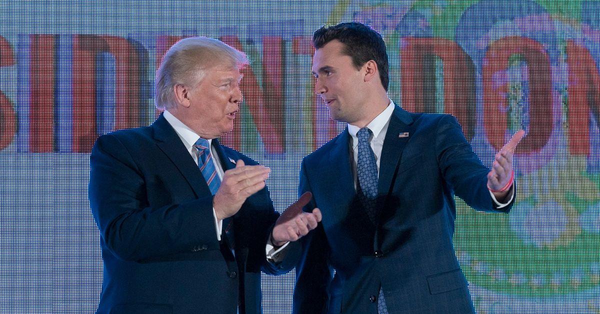 picture of Donald Trump and Charlie Kirk
