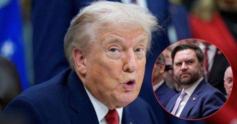 Composite photo of Donald Trump and J.D. Vance