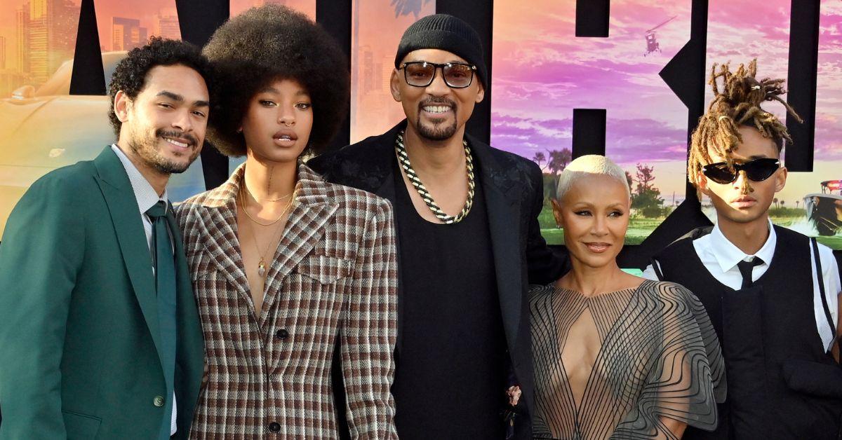 Jaden Smith, Willow Smith, and Trey Smith remain central to Will and Jada's family ties.