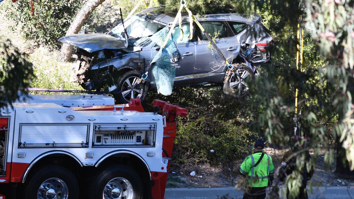 Tiger Woods crash 2021