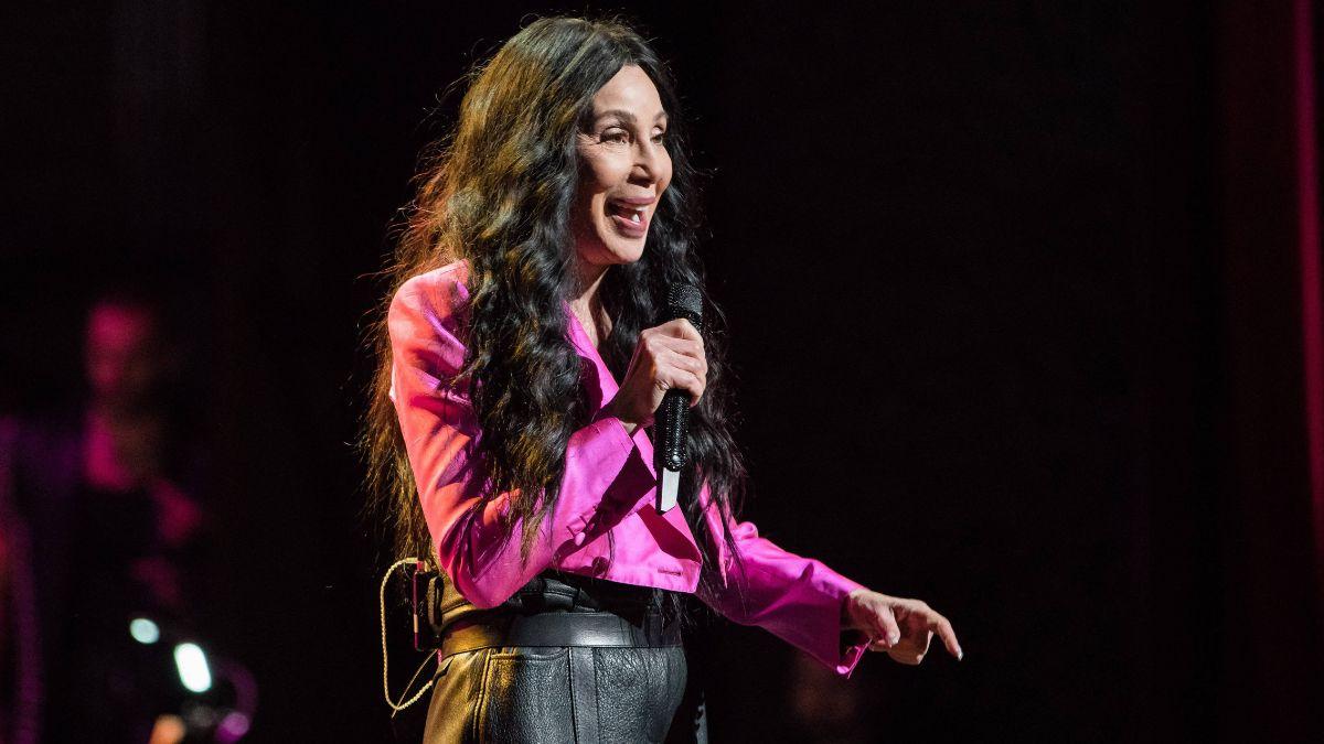 Cher sparked rumors she was engaged to Alexander 'AE' Edwards at her son Chaz Bono's wedding.