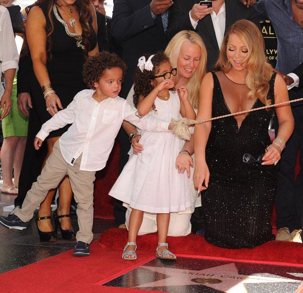 //mariah carey walk fame star