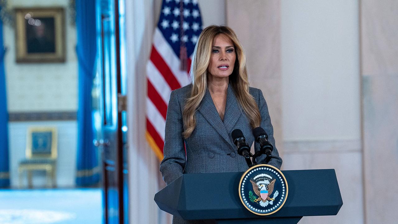 Melania called a rare press conference to insist she was never friends with Epstein.