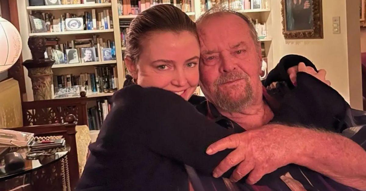 Photo of Jack Nicholson and daughter Lorraine.