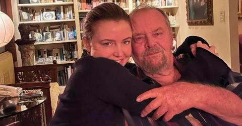 Photo of Jack Nicholson and daughter Lorraine.