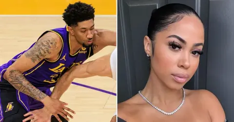 lakers christian wood ex yasmine lopez awarded supervised visitation custody battle restraining order