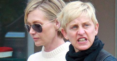 //ellen degeneres and portia de rossi fighting