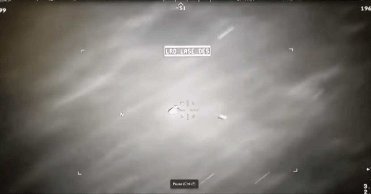 video reveals ufo miraculously unscathed after hellfire missile strike