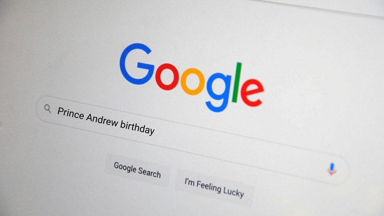 Photo of a Google search