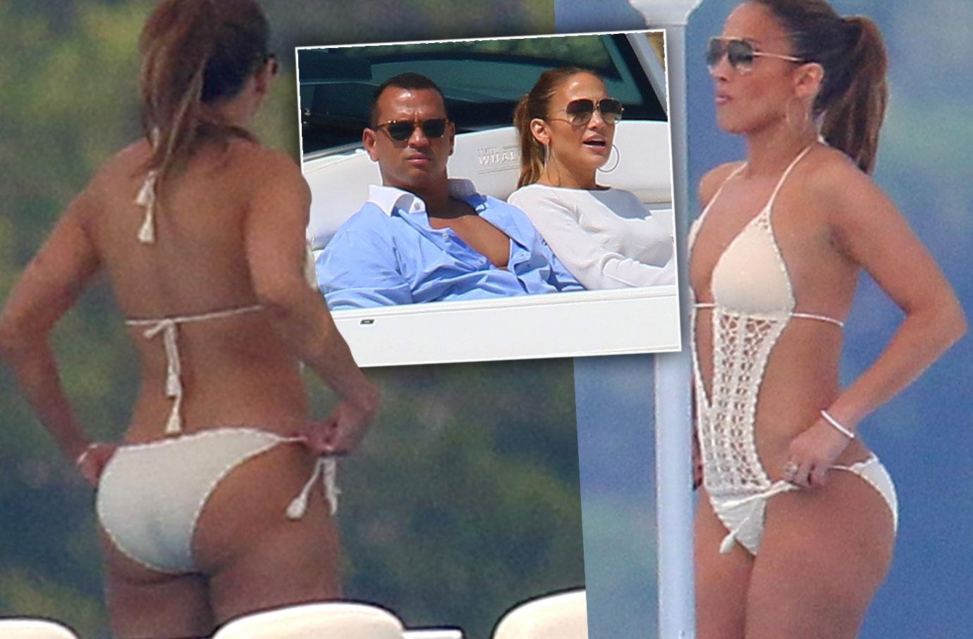 J Lo Flashes Every Inch Of Her Body In A Teeny Tiny Bikini In France