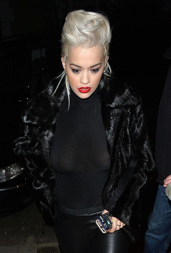 Rita Ora Wardrobe Malfunction