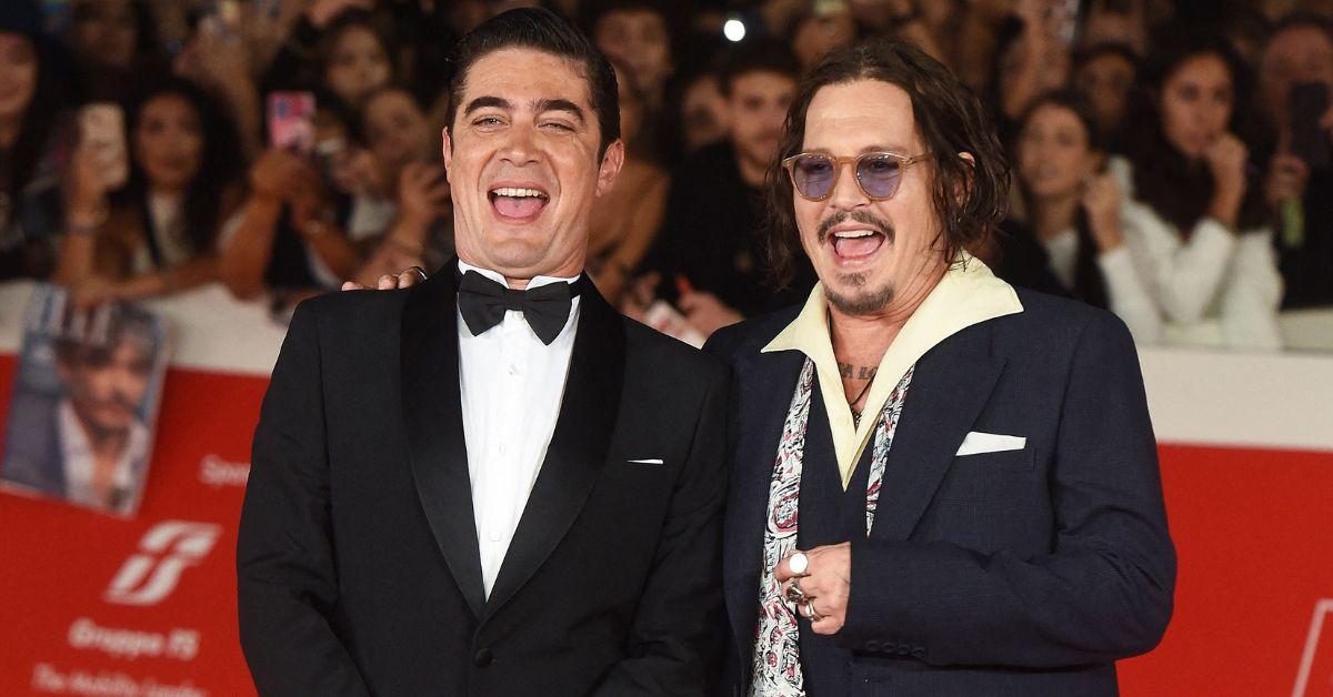 Photo of Riccardo Scamarcio and Johnny Depp