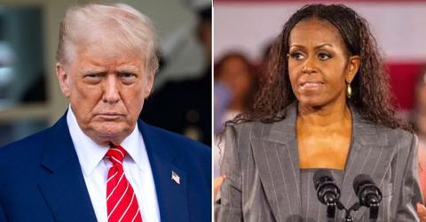 donald trump and michelle obama