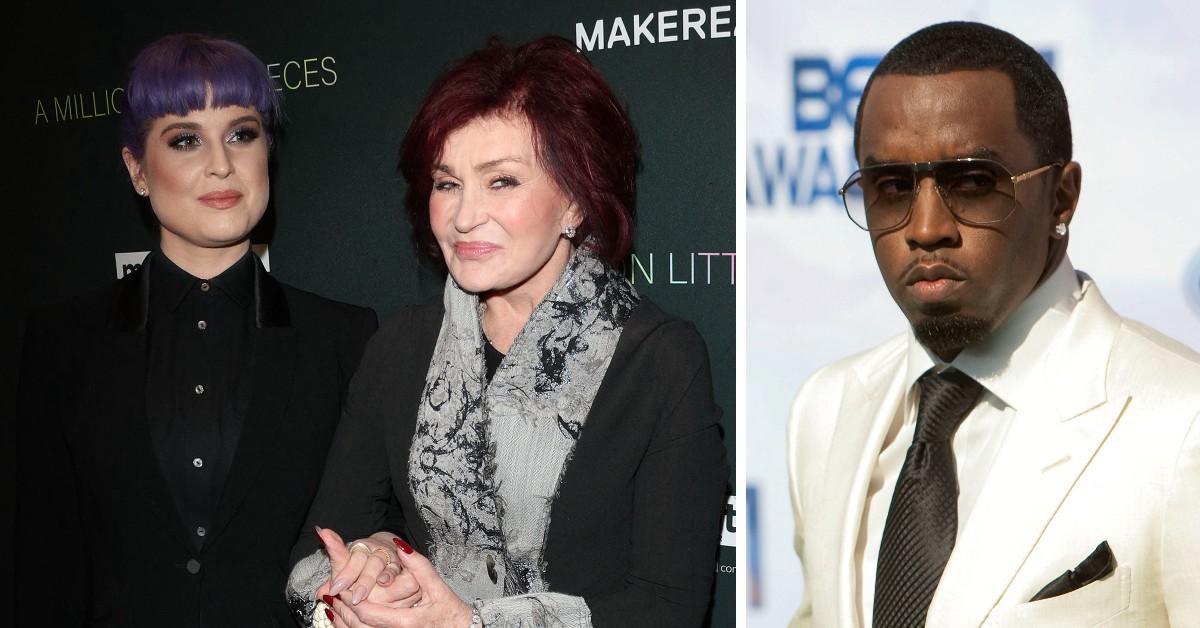 Disturbing Footage Emerges of Sharon Osbourne Telling Daughter Kelly She Should Marry Sean 'Diddy' Combs as He Has 'Nice Old Smooth, Oiled Willy'