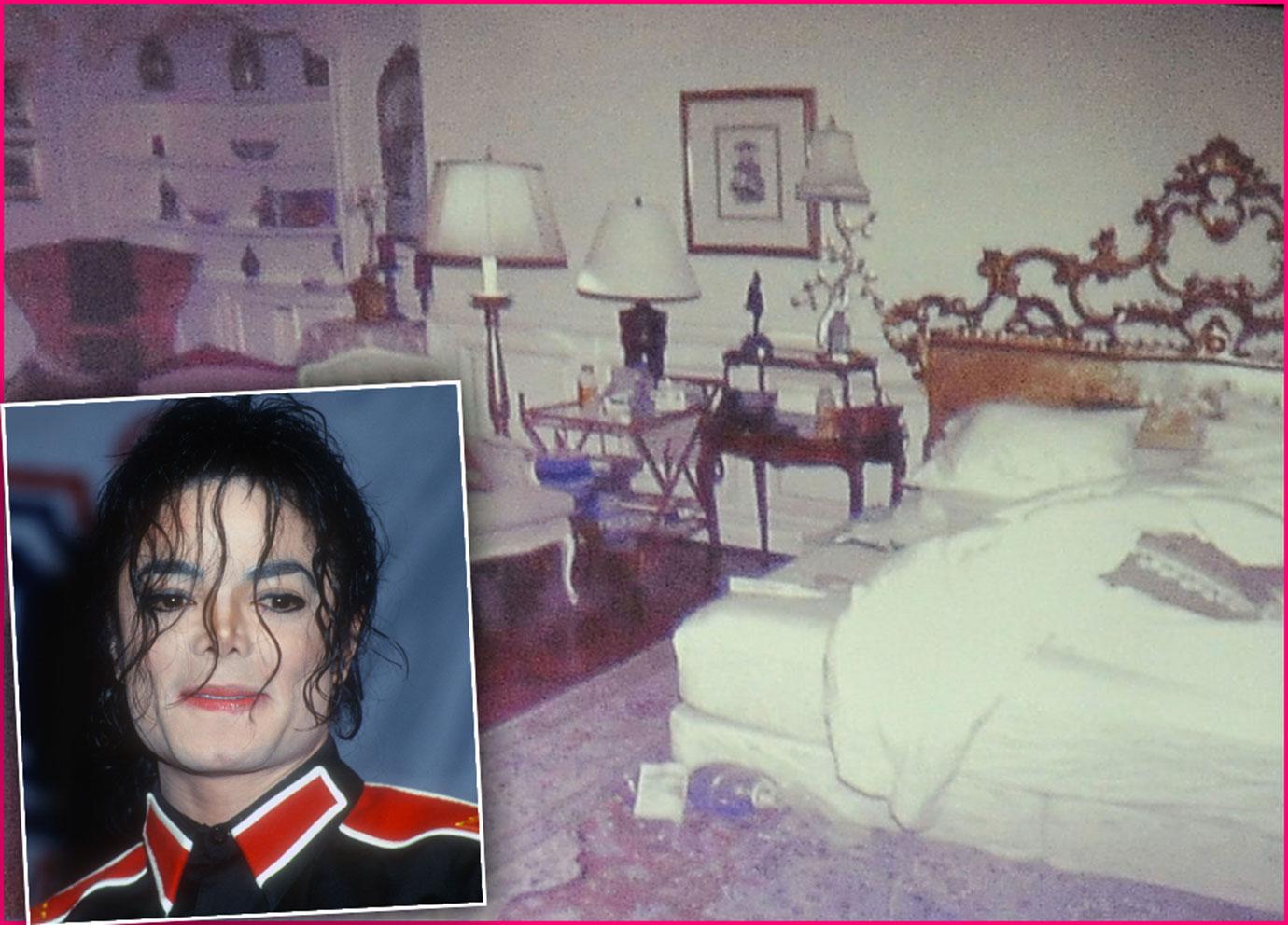 Michael Jckson and his LA bedroom, Celebrity House Of Horrors