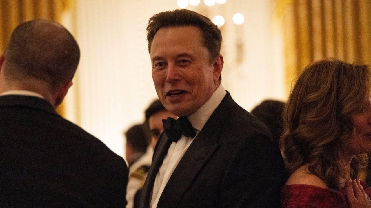 A photo of Elon Musk