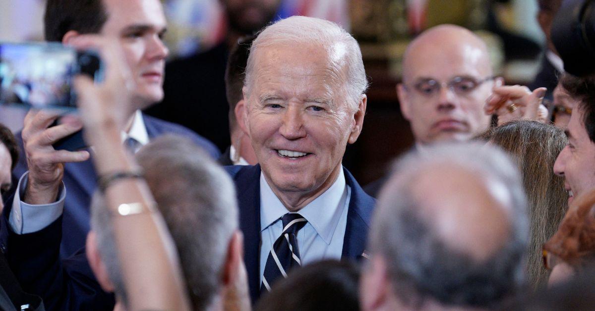 president joe biden repeats lie first in family attend college