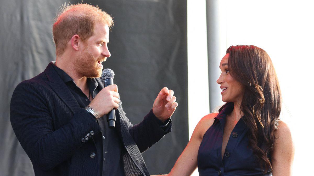 picture of Prince Harry and Meghan Markle