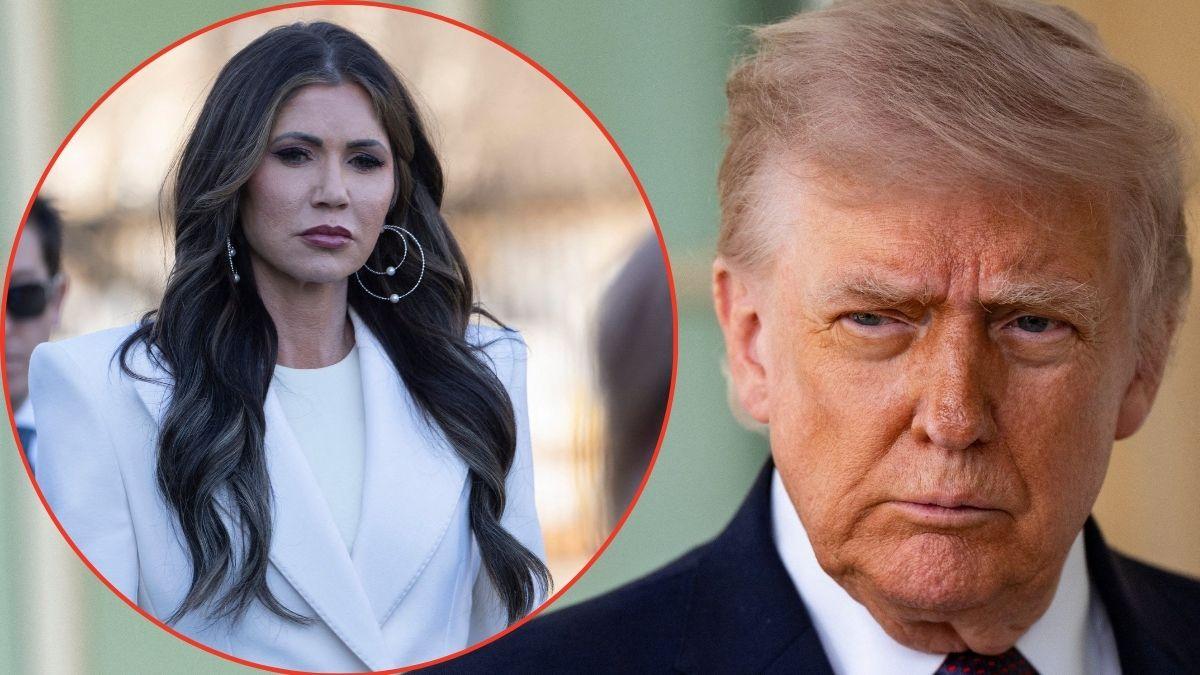 Donald Trump denied approving a $220million border ad campaign after Kristi suggested his involvement.