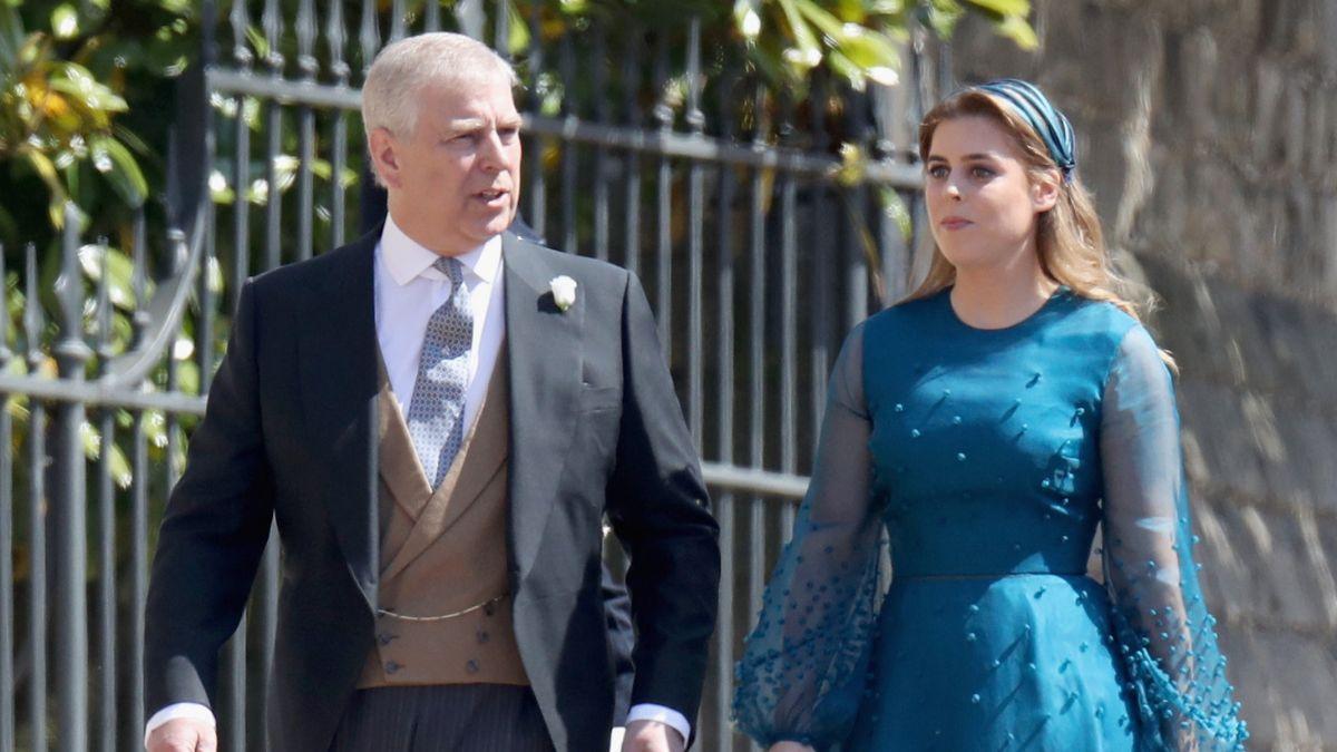 Photo of Andrew Windsor and Princess Beatrice