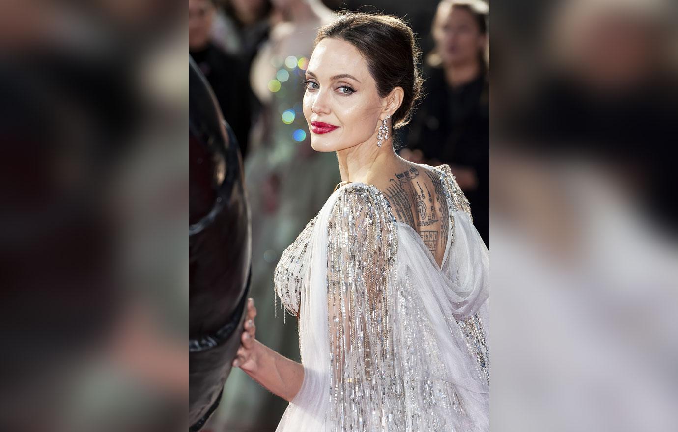 angelina jolie the weeknd drifted apart following dates la brad pitt r