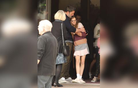 Ben Affleck And Jennifer Garner Reunited For Sunday Service