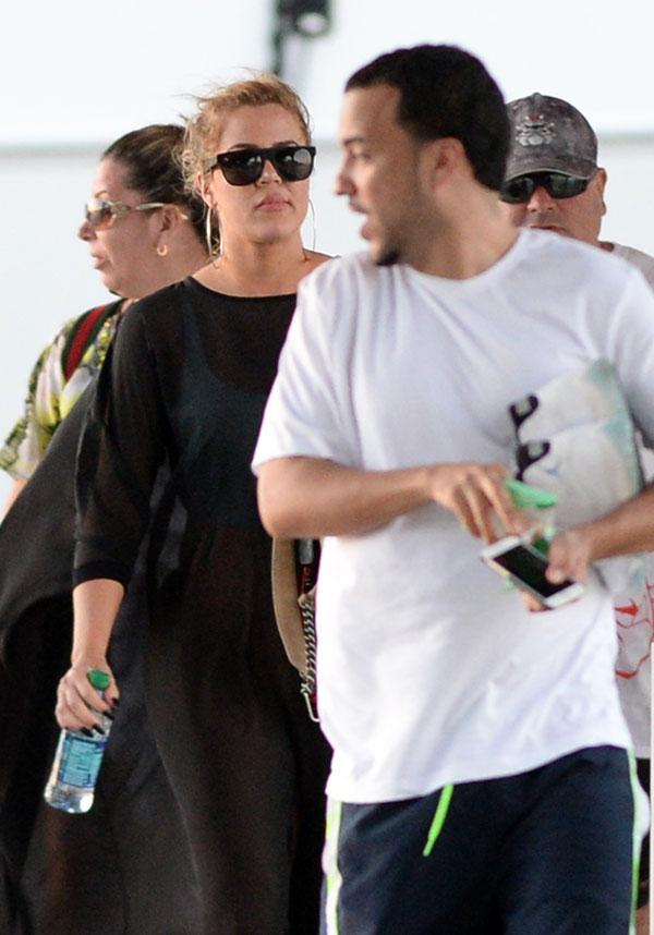 Khloe Kardashian & French Montana Key West Vacation