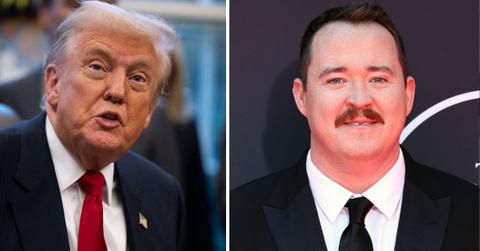 Photo of Donald Trump and Shane Gillis