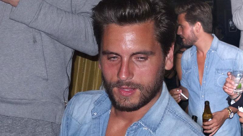 //scott disick parties too much in hamptons