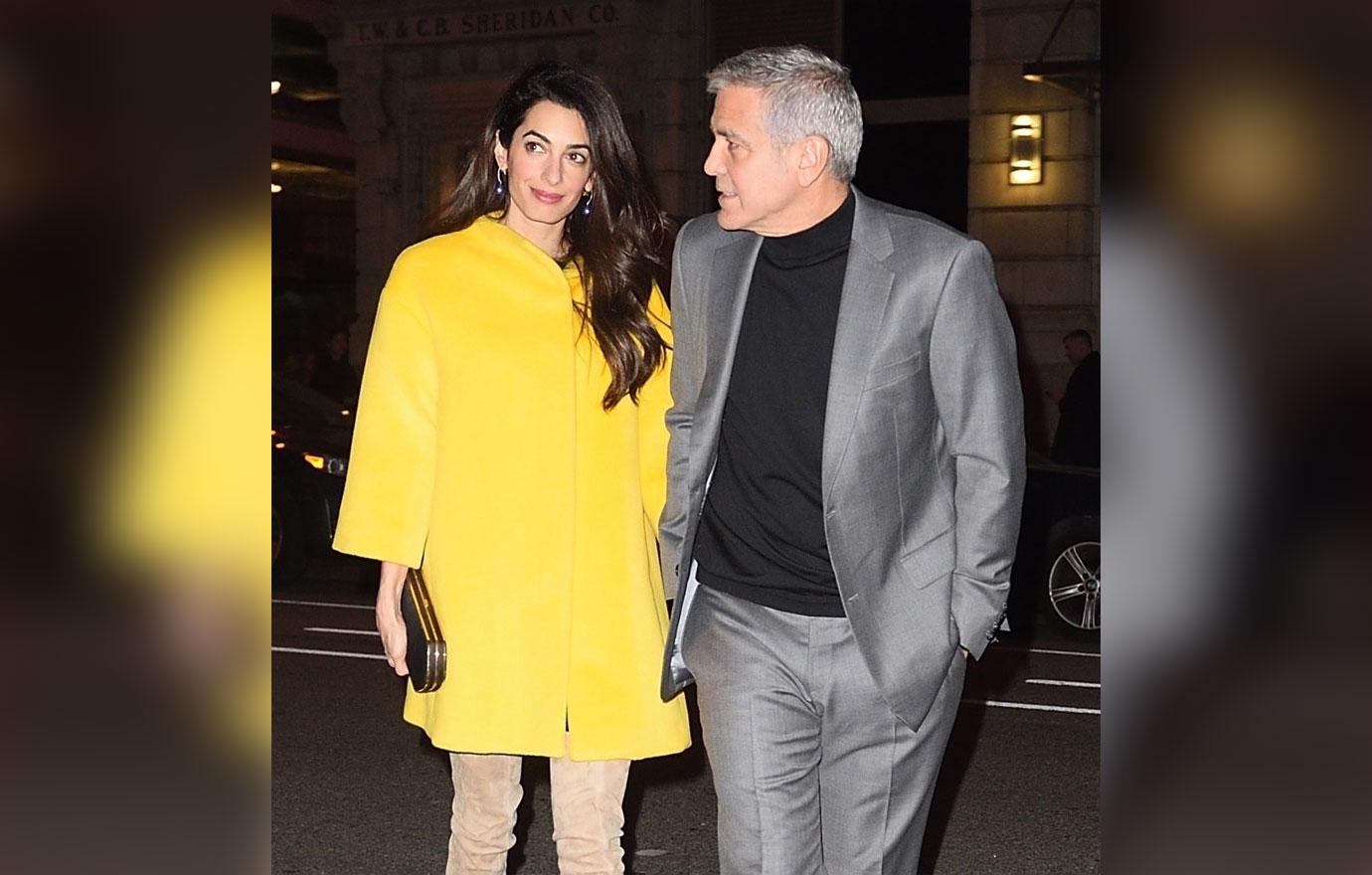 George Clooney Amal Hides Scary Skinny Body