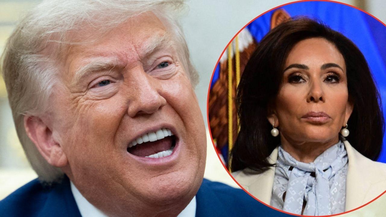 Photo of Donald Trump, Jeanine Pirro