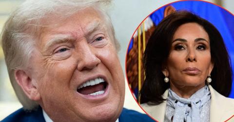 Photo of Donald Trump, Jeanine Pirro