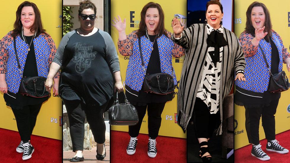 Slimmer Melissa McCarthy Shows Off Figure Following Reports She Lost 50