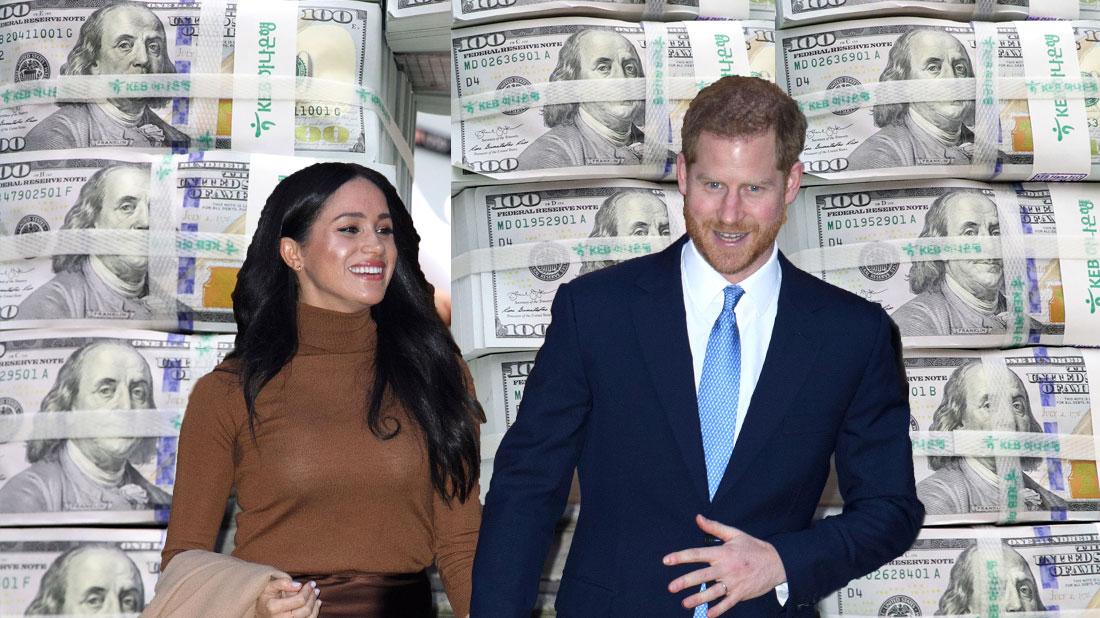 Meghan Markle & Prince Harry Expecting Millions From Deals